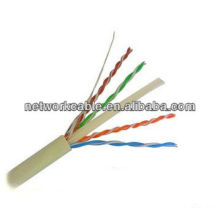 Cat6 Cable de red LAN con ligero, PVC, Rip Wire Jacket